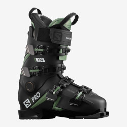 BOTAS DE ESQUÍ S/PRO 120 BLACK/OIL GREEN/WHITE