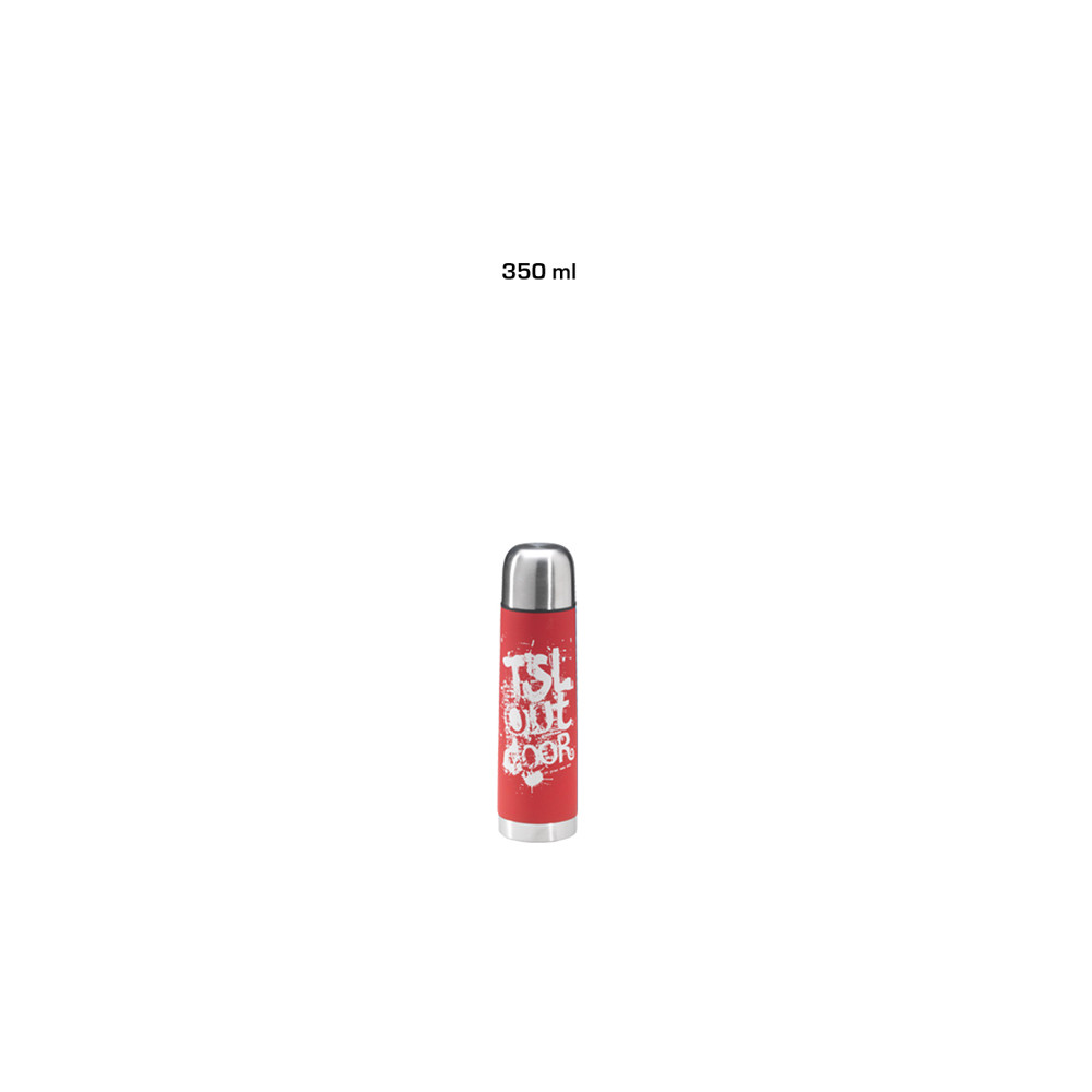 INSULATED BOTTLE 350 ML RED
