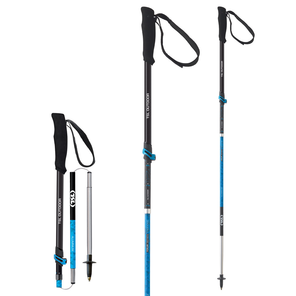 BATONS DE RANDO TOUR ALU 5 LIGHT TWIST