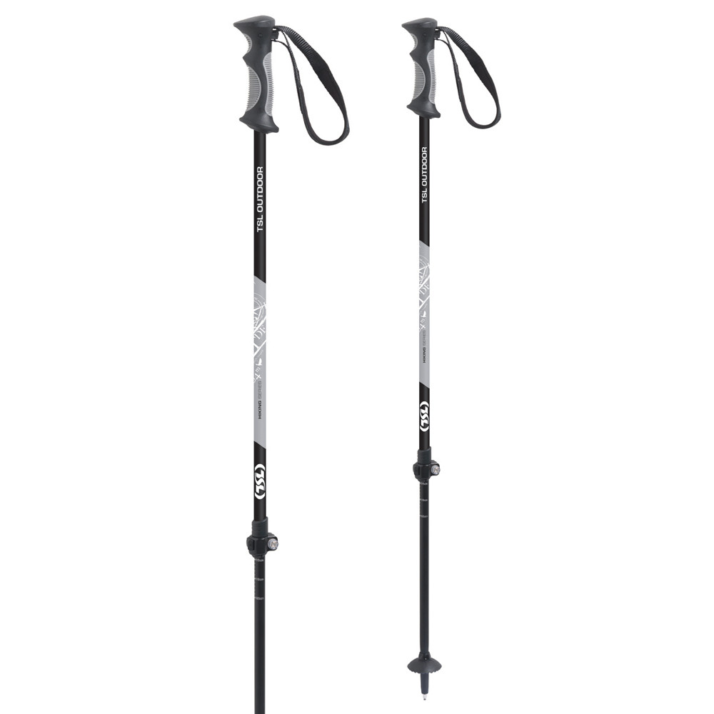 BASTONCINI DA SCI HIKING ALU 2 CLASSIC TWIST