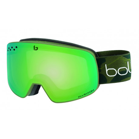 MASQUE DE SKI NEVADA DAVID WISE SIGNATURE SERIES PHANTOM GREEN EMERALD CAT.1&3