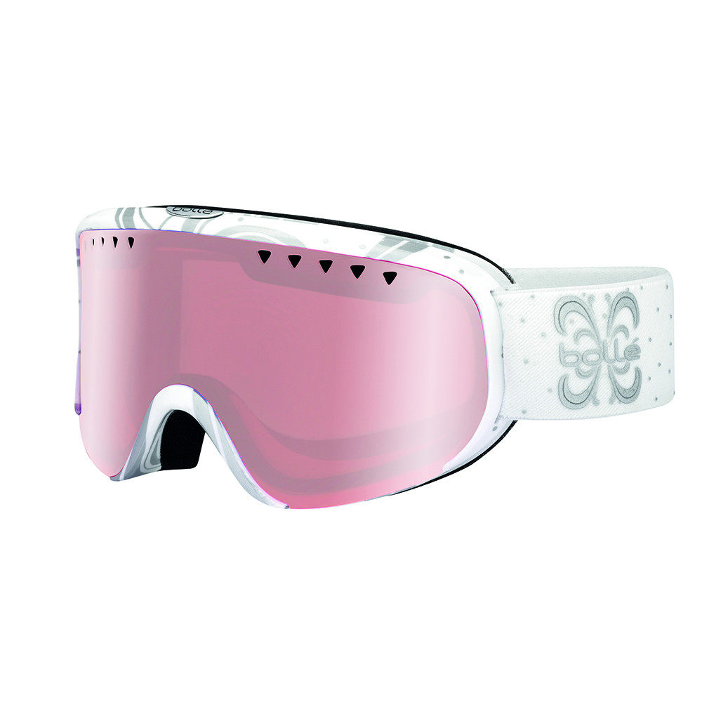 GOGGLE SCARLETT WHITENIGHT SHINY VERMILLON GUN CAT.2