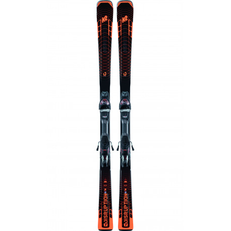 ESQUÍ DISRUPTION STi + FIJACIONES MXC 12 TCx LIGHT QUIKCLIK black ESQUÍ DISRUPTION STi + FIJACIONES MXC 12 TCx LIGHT QUIKCLIK black