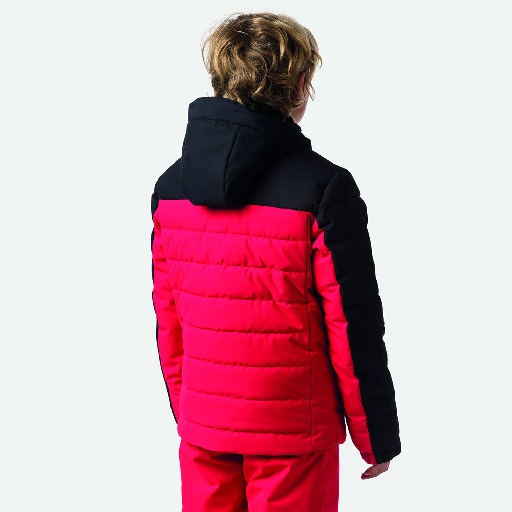 SKI JACKET BOY POLYDOWN JKT SPORT RED