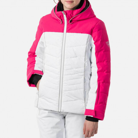 CHAQUETA DE ESQUÍ GIRL POLYDOWN PEARLY JKT PINK FUSHIA