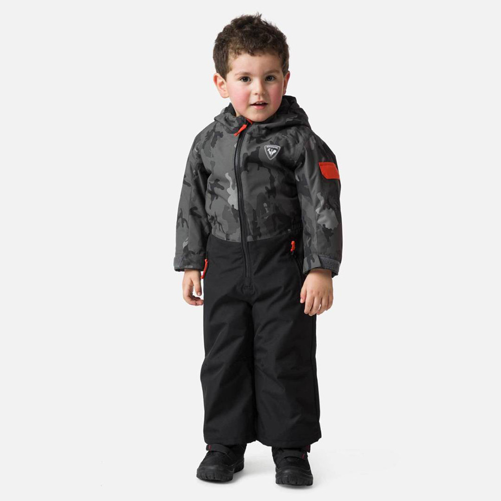 SKI SUIT KID FLOCON SUIT CAMO GREY