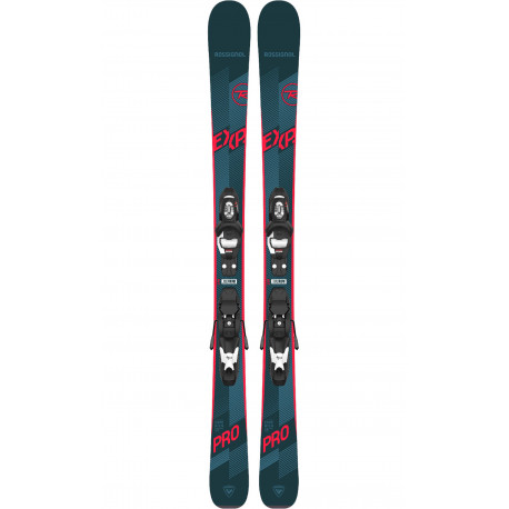 SKI EXPERIENCE PRO + BINDINGS KID 4 GW B76 BLACK