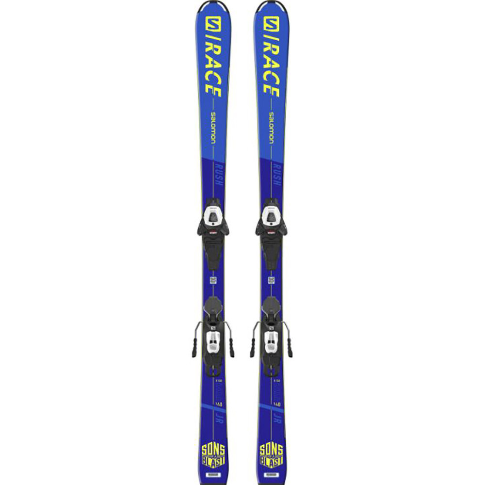 SKI S/RACE RUSH JR + BINDUNGEN L6 GW J2 80 BLACK/WHITE