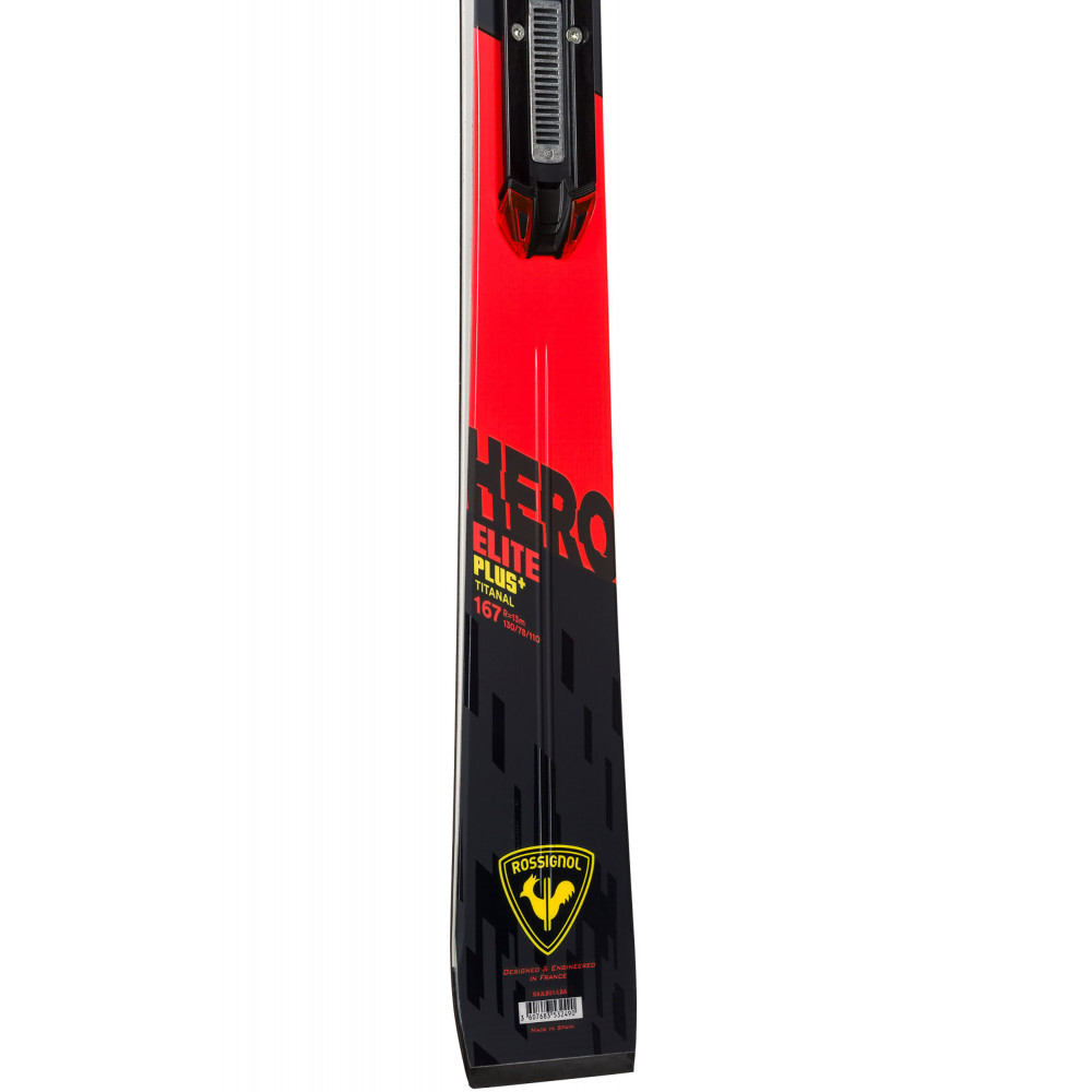 SKI HERO ELITE PLUS TI + BINDUNGEN NX 12 KONECT GW B80 BK/ICON