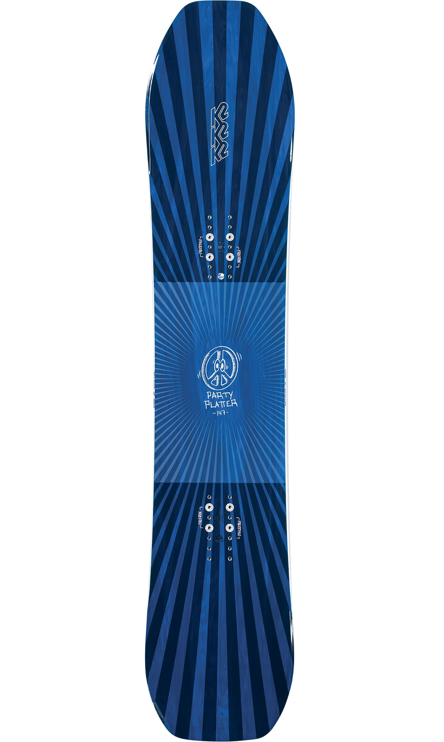 K2 SNOWBOARD PARTY PLATTER Easy Gliss