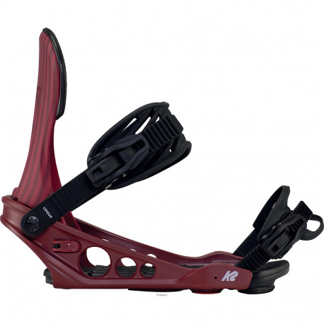 SNOWBOARD BINDINGS LINE UP BURGUNDY