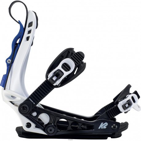 FIXATIONS DE SNOWBOARD CINCH TS WHITE