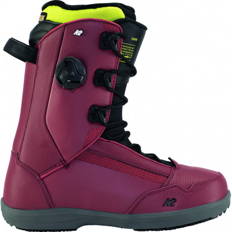 BOTAS DE SNOWBOARD DARKO BURGUNDY BOTAS DE SNOWBOARD DARKO BURGUNDY