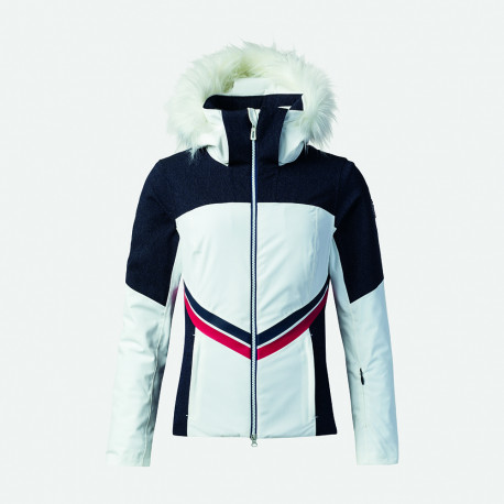 CHAQUETA DE ESQUI W EMBLEME DENIM JKT WHITE