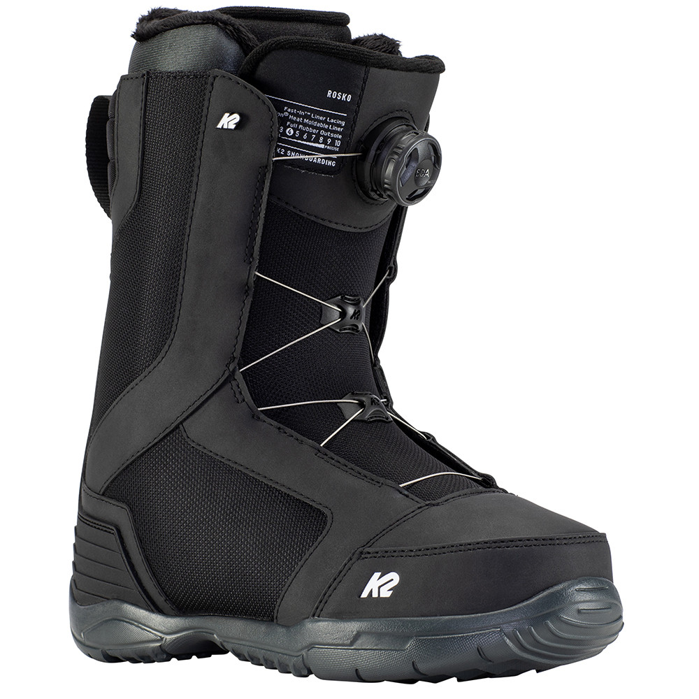 BOOTS DE SNOWBOARD ROSKO BLACK