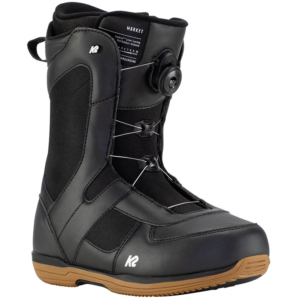 BOOTS DE SNOWBOARD MARKET BLACK