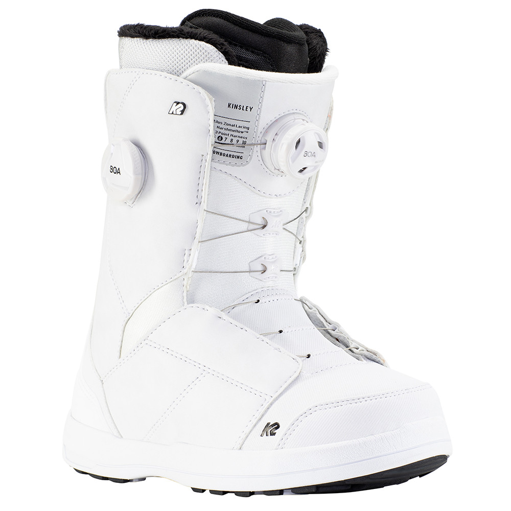  BOOTS DE SNOWBOARD KINSLEY WHITE