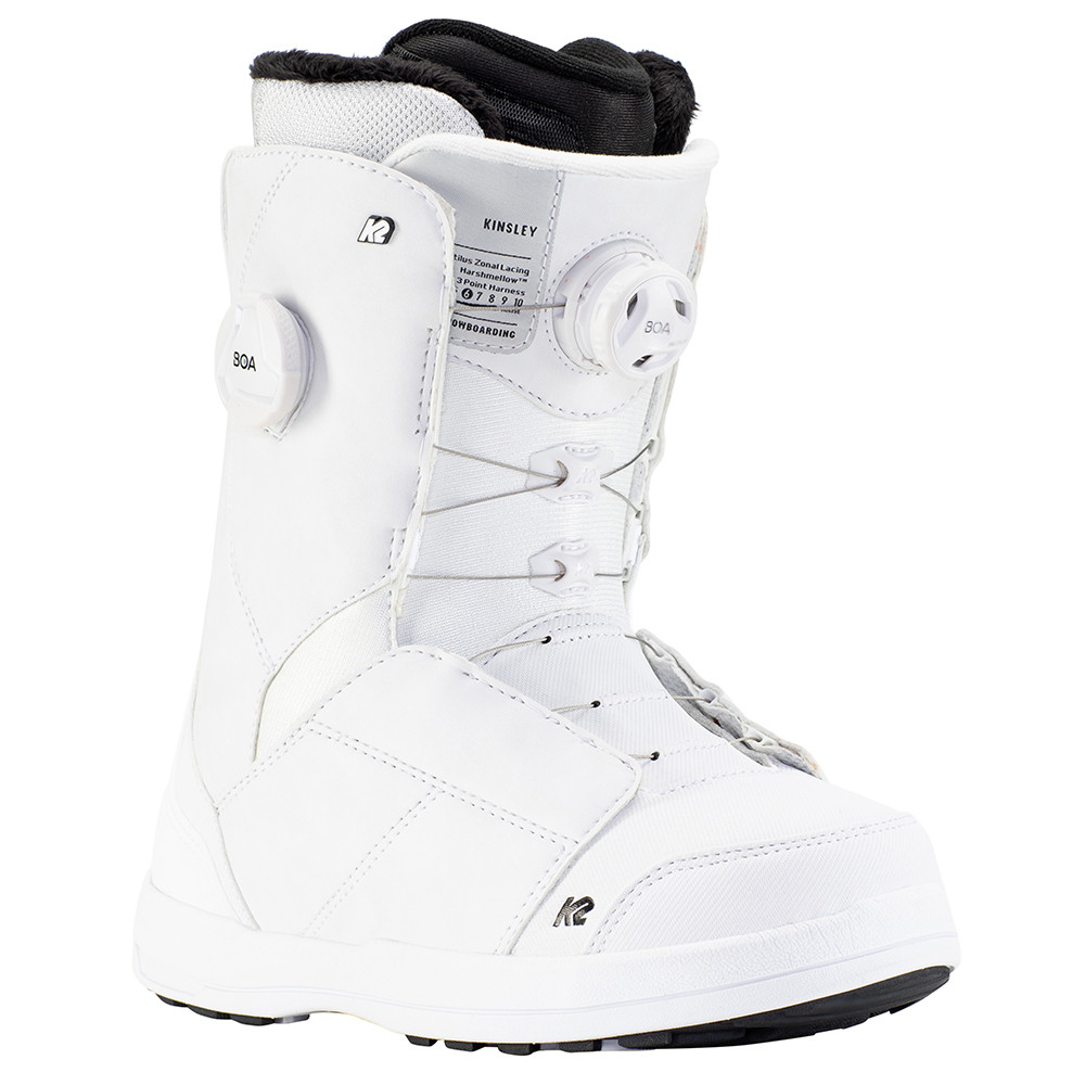 SNOWBOARD BOOTS KINSLEY WHITE