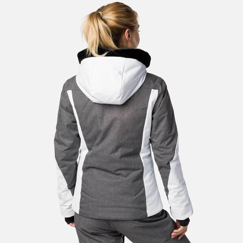 SKI JACKET W CONTROLE HEATHER JKT HEATHER GREY