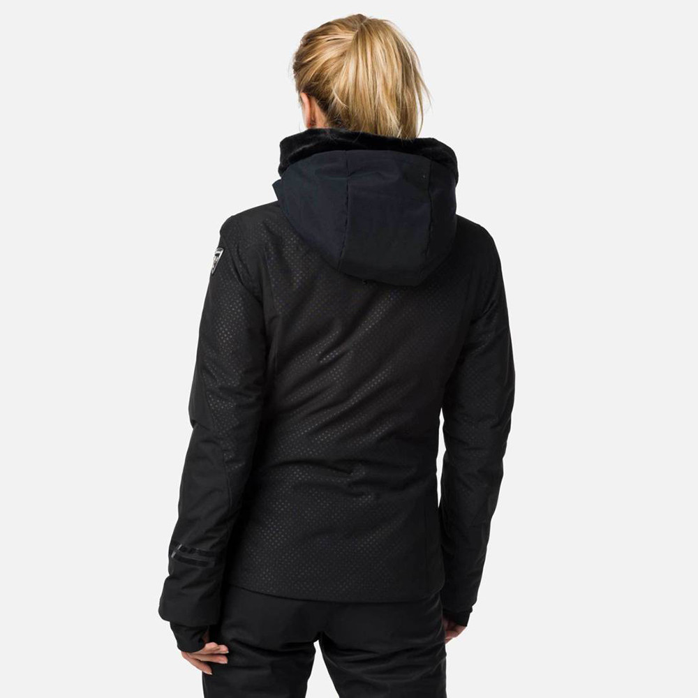 SKIJACKE W CONTROLE JKT CARMIN BLACK