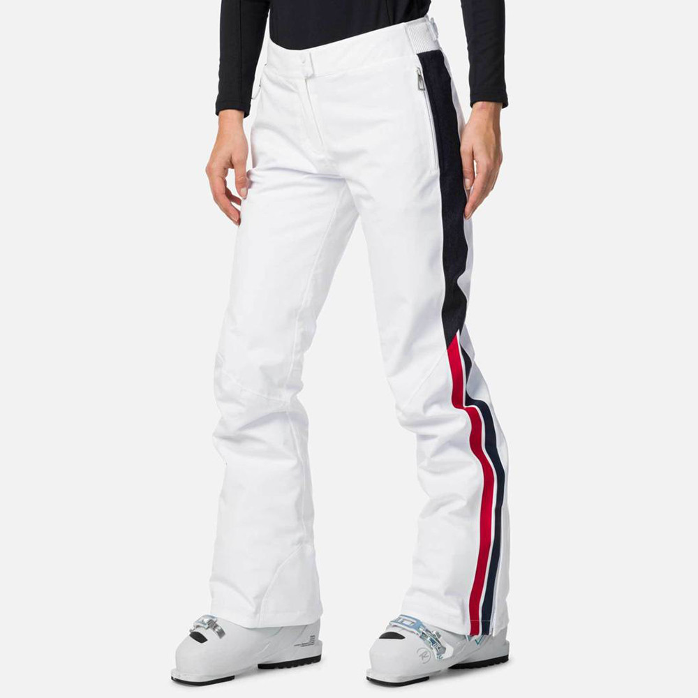 SKI PANT W EMBLEME WHITE