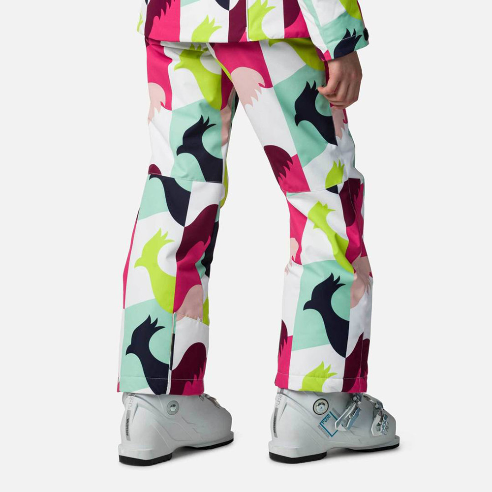 SKI PANT GIRL SKI PR PANT MACRO ROOSTER WHITE