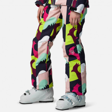 PANTALONI DA SCI GIRL SKI PR PANT MACRO ROOSTER NOCTURNE