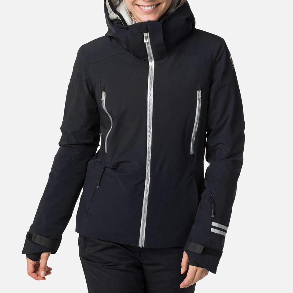 ROSSIGNOL SKIJACKE W AILE JKT BLACK Easy Gliss