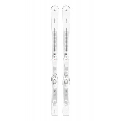 SKI CLOUD 8 + FIXATIONS M10 GW WHITE