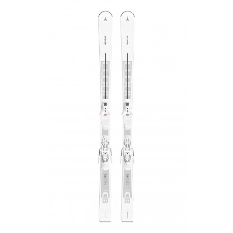 SKI CLOUD 8 + FIXATIONS M10 GW WHITE