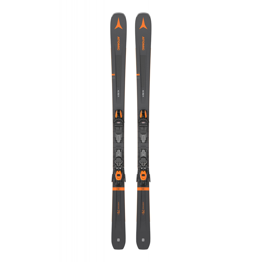 ESQUÍ VANTAGE 79 C LT BLACK/GREY + FIJACIONES  M10 GW BLACK/ORANGE