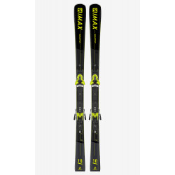 SKI S/MAX 10 + BINDUNGEN Z10 GW YELLOW/BLACK F80