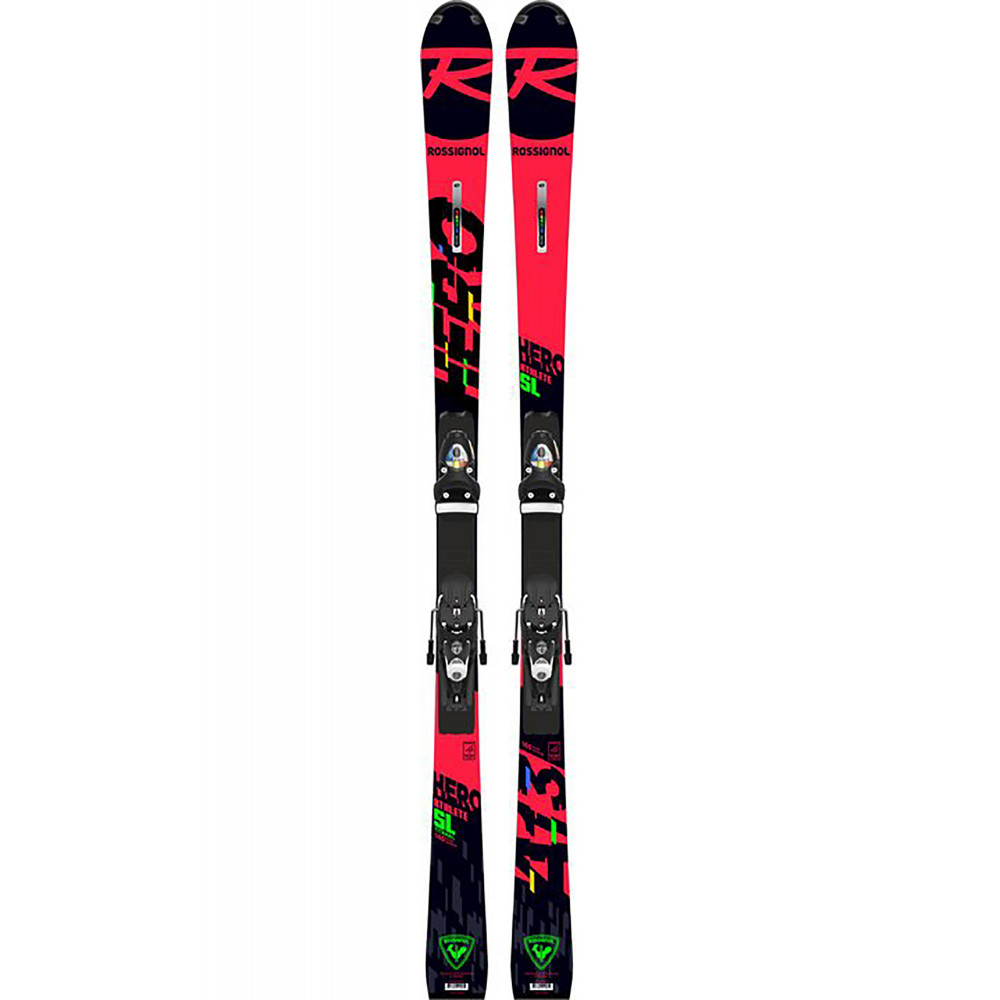 SKI HERO ATHLETE FIS SL R22 + BINDINGS SPX 15 ROCKERACE BLACK/ICON