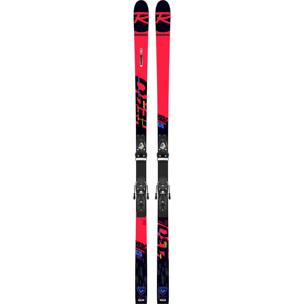 SKI HERO ATHLETE FIS GS FACTORY R22 + FIXATIONS PX 18 WC ROCKERACE BLK/ICO