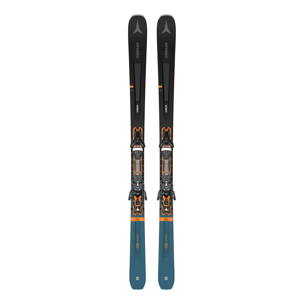 SCI VANTAGE 82 TI + ATTACCHI F 12 GW BLACK/BLUE