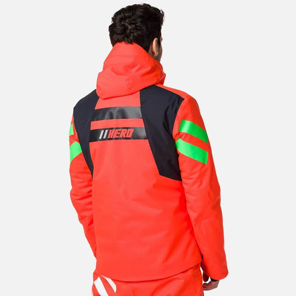 CHAQUETA DE ESQUI HERO AILE JKT NEON RED