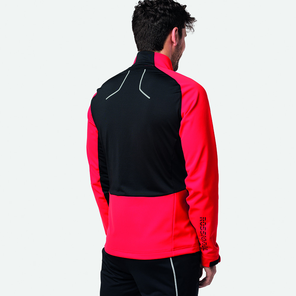 CROSS-COUNTRY SKI JACKET SOFTSHELL JKT CRIMSON