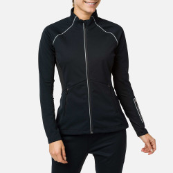 VESTE DE SKI DE FOND W SOFTSHELL JKT BLACK