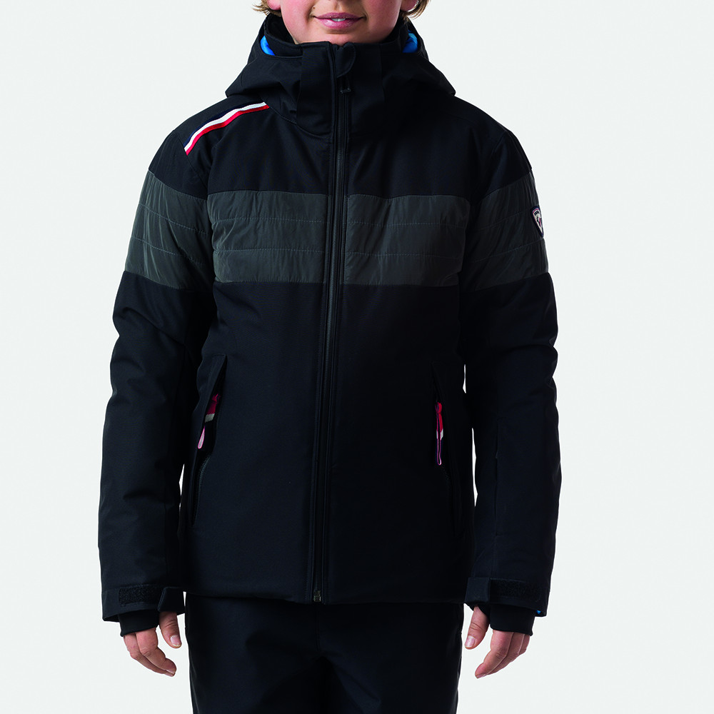 SKI JACKET BOY PADDED JKT BLACK