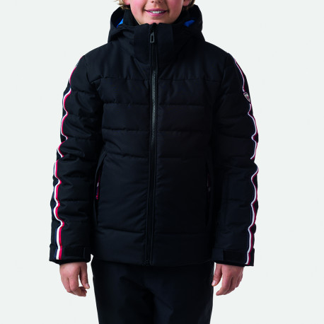 CHAQUETA DE ESQUI BOY HIVER POLYDOWN JKT BLACK