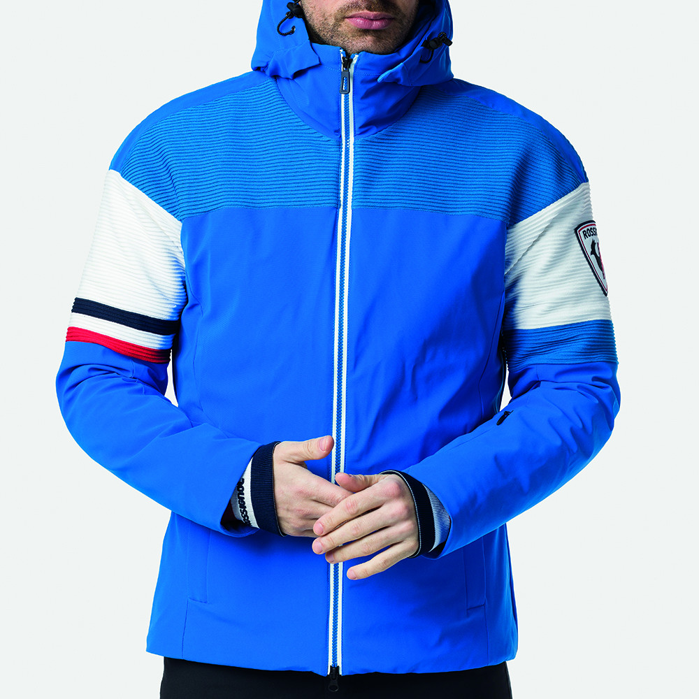 SKI JACKET SUPERCORDE ARM LOGO ROYAL BLUE