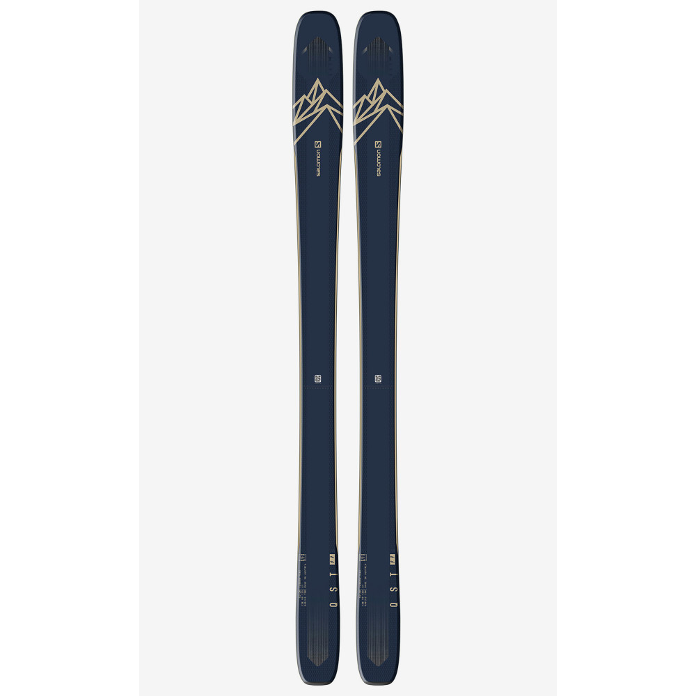 SKI QST 99 + FIXATIONS SALOMON N WARDEN MNC 13 GOLD - Taille: 90 MM