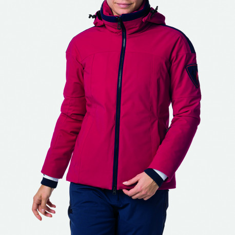 CHAQUETA DE ESQUI W SUPERCORDE PLAIN JKT CHERRY