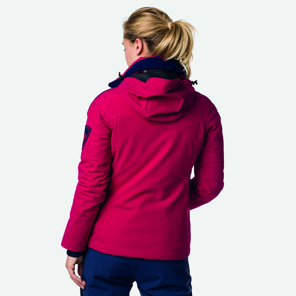 CHAQUETA DE ESQUI W SUPERCORDE PLAIN JKT CHERRY