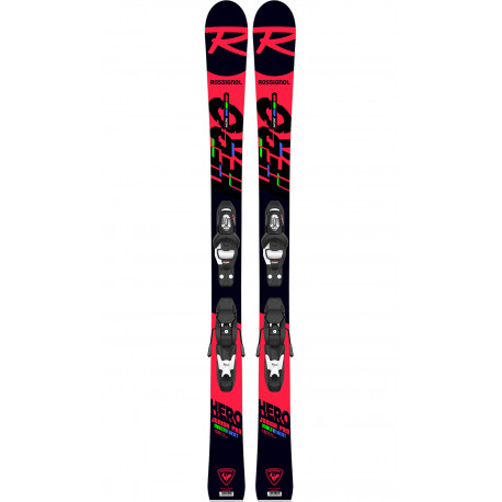 SKI HERO JR MULTI-EVENT + ATTACCHI KID 4 GW B76 BLACK