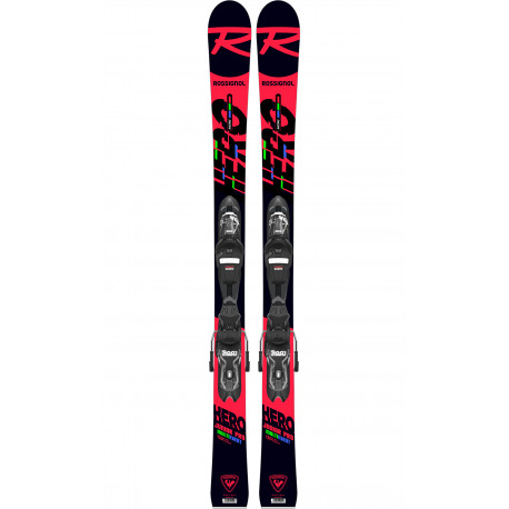 SKI HERO JR MULTI-EVENT + BINDINGS XPRESS 7 GW B83 BLACK