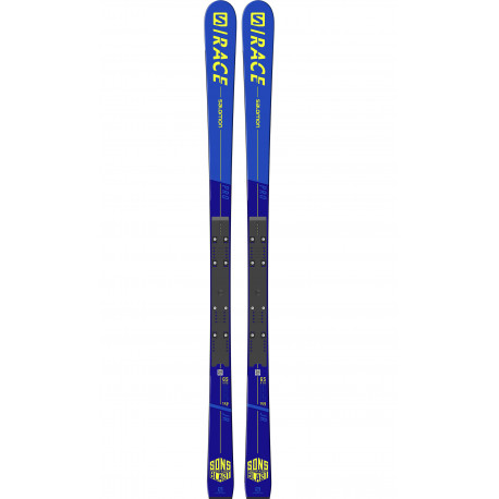 SKI S/RACE PRO JR GS + BINDUNGEN Z10 BLACK/WHITE B80