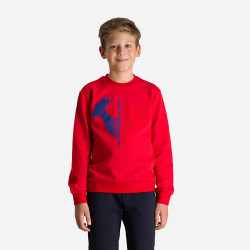 SUDADERA BOY ROOSTER RN CARMIN