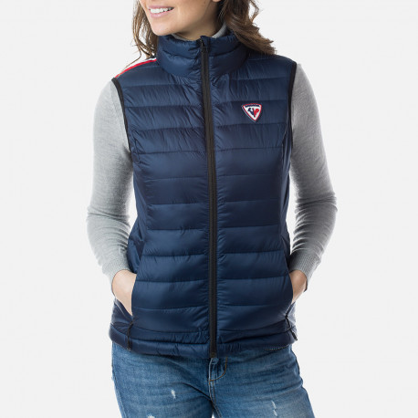 DAUNENEJACKE W ROSSI VEST DARK NAVY