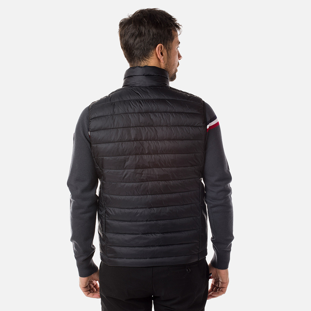 DAUNENEJACKE ROSSI VEST BLACK